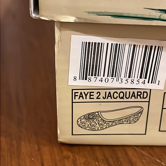 Michael Kors Faye 2 Jacquard Flats Shoes new Camel Youth 5Y GS Big Girls Size 5 - Picture 13 of 14